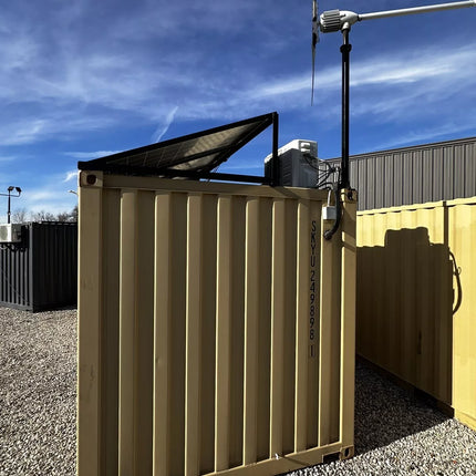 Contenedor de 20 pies oficina solar off grid