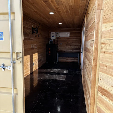 Contenedor de 20 pies oficina solar off grid