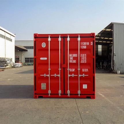 Contenedor maritimo 10 pies rojo – nuevo