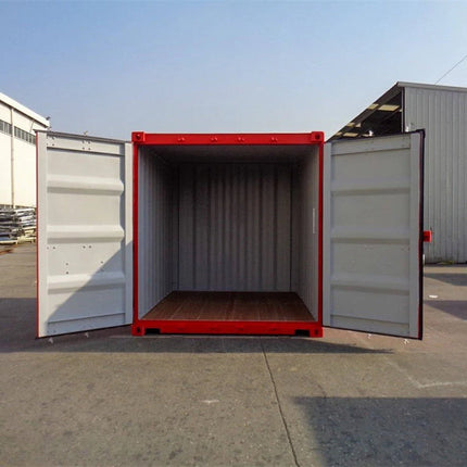 Contenedor maritimo 10 pies rojo – nuevo