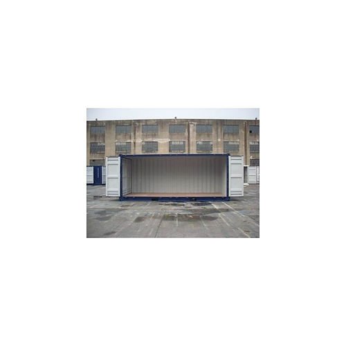 Contenedor 20 Pies Puertas Dobles Laterales Abiertas